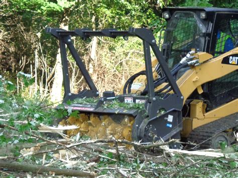 land clearing skid steer attachments